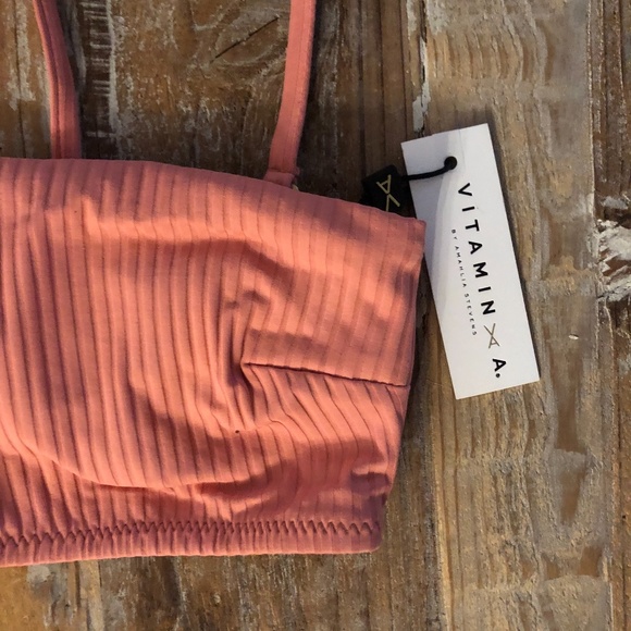 Vitamin A Mila top + Luciana full bottom (size S) NWT - Picture 7 of 9